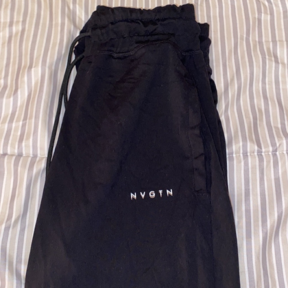NVGTN black joggers